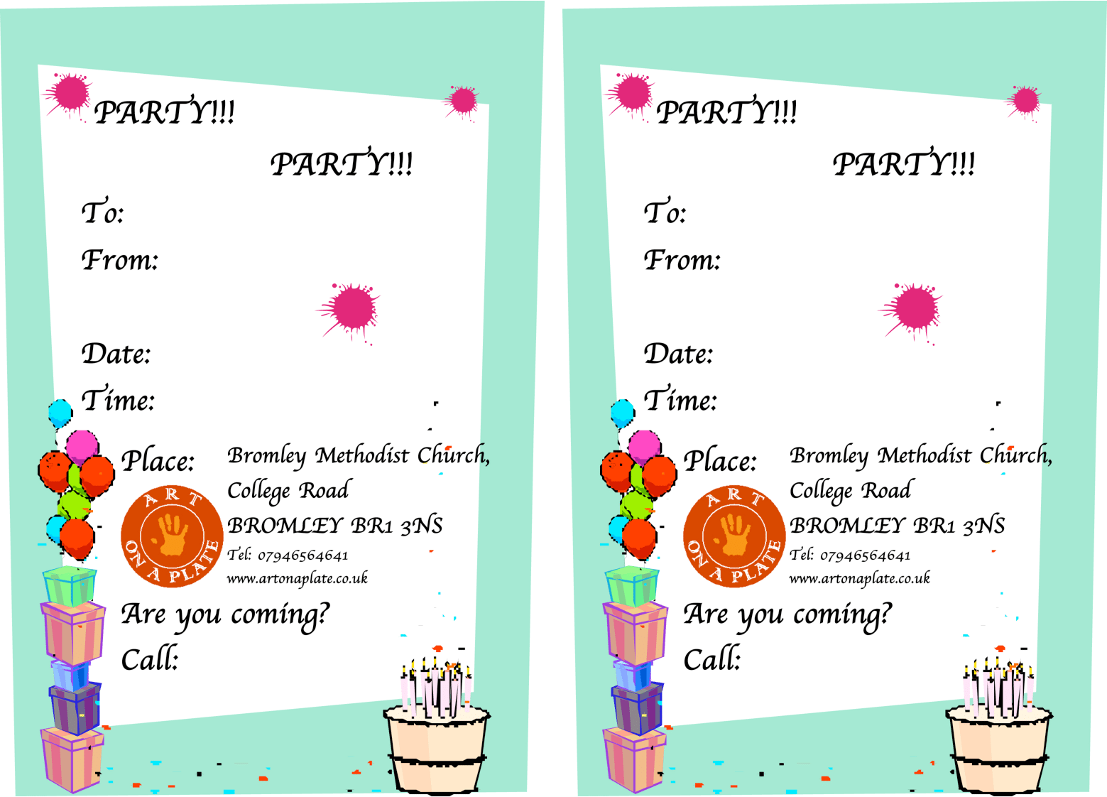 Doc  28253575  Birthday Party Invitation Format â Invitation